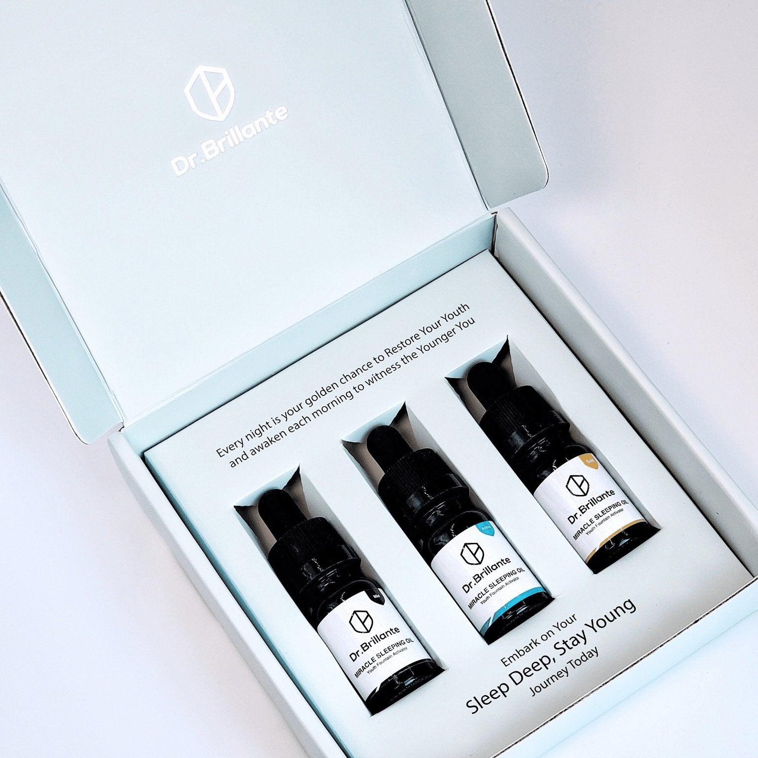 Dr. Brillante Premium 3 - Bottle Set - Mild, Active & Gold - Dr. Brillante